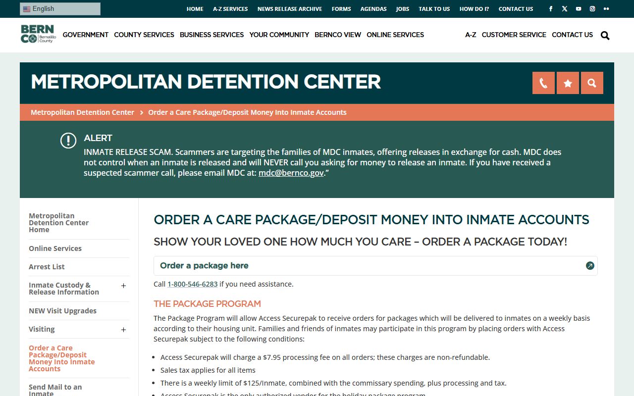 Bernalillo County District Court related custody system page